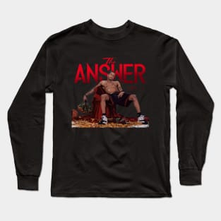 Allen Iverson with Roses Long Sleeve T-Shirt